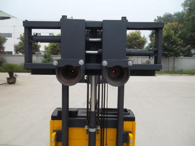 China Electric Lift Stacker With Grabbing Warehouse Lift Equipment Load Capacity 1500kg for sale