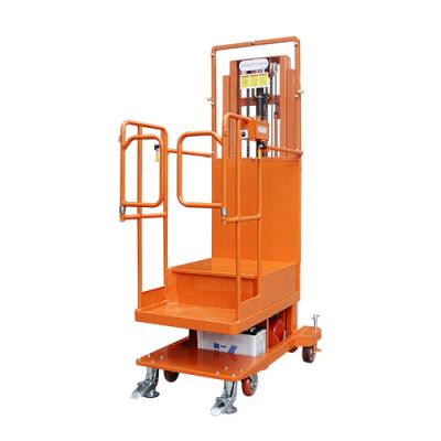 China Industrial Electric Towing Tractor , 5300mm Height Semi - Electric Order Picker Stacker for sale