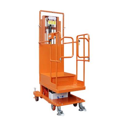 China High Level Aerial Order Picker Lift Overloading Limited , Electric Stock Picker for sale