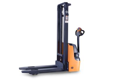 China Safety Electric Lift Stacker , Polyurethane Wheels electric powered pallet trucks for sale