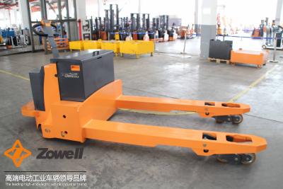 China 8 Ton Stand on pallet jack electric , lift motorized pallet stacker hire for sale