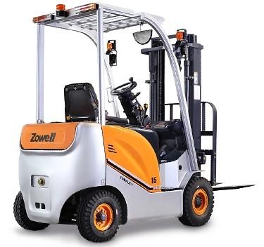 Κίνα Ηλεκτρικό Forklift αντιστάθμισης τεσσάρων ροδών, εύκολη οδήγηση ενοικίου φορτηγών προσιτότητας προς πώληση