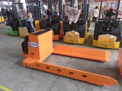 China 3 Ton Rider/walkie Electric Paper Roll Pallet Truck/Pallet Jack, with Long fork, FREI Tiller and CURTIS Controller for sale