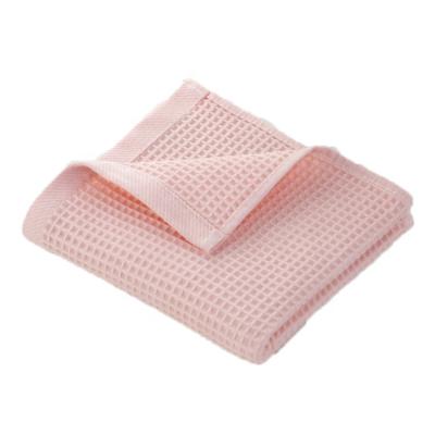 China Best Selling Amazon Hypoallergenic Express 100% Cotton Towel Mesh Easy Clean Soft Face Towel Baby Bathroom Towel for sale