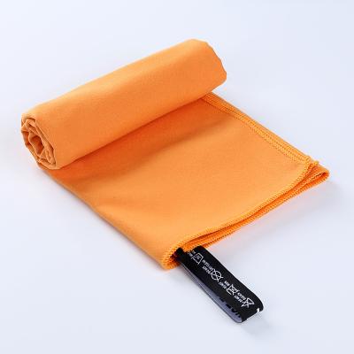 China Custom large and small logo quick dry microfiber polyester sports outdoor towel QUICK DRY is suitable for gym for sale