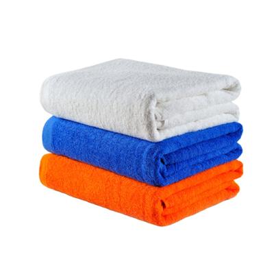 China Hotel Antimicrobial Good Selling Single Solid Comfortable Face Towel for sale