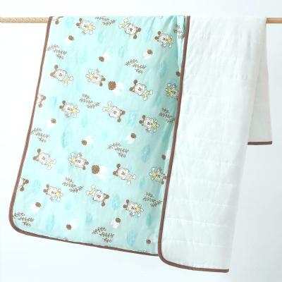 China Anti-bacteria Baby Blankets Soft Organic Cotton Baby Muslin Blanket Wrap Baby Blankets For Newborns Cotton for sale