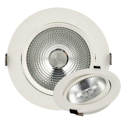 China New Design Home Office Hotel 5w 10w 15w 20w Modern Indoor Adjustable Angle Recessed LED Cob Down Light for sale