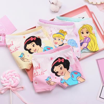 China Factory Price Cartoon Cotton Breathable Cute Toddler Kids Boxer Briefs Kids Underwear For Girls for sale