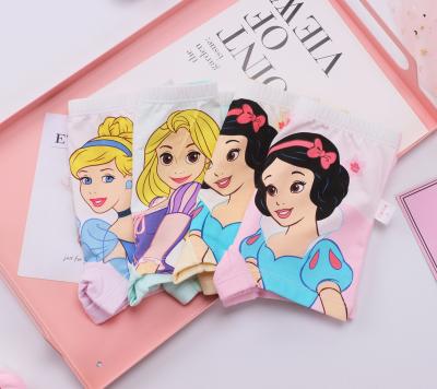 China Factory Price Cartoon Cotton Children High Quality Breathable Cute Underwear For Girls for sale