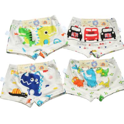 China Factory Little Boy Kids Cotton Breathable Underwear Sets Wholesale Kids Boys Boxer Briefs for sale