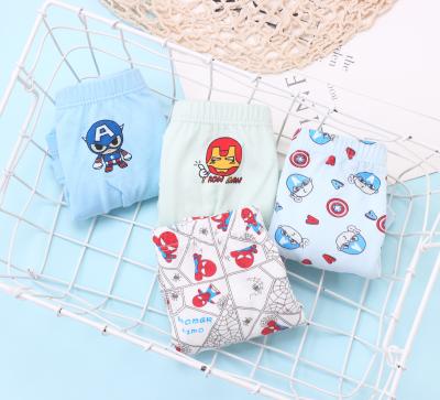 China Breathable Boys Panties Underwear Kids Gently Combed High Quality Cotton Boys Baby Boxer Briefs Pants Panties Kids Dinosaur Cartoons for sale