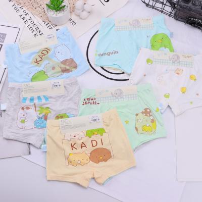 China High Quality Breathable Children Boy Kids Breathable Cotton Brief Underwear Briefs for sale