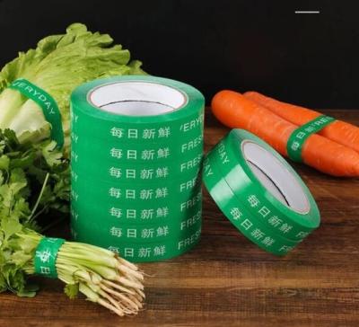 China Customized Healthy And Safe Fruit And Vegetable Packaging Wrapping Tape for sale