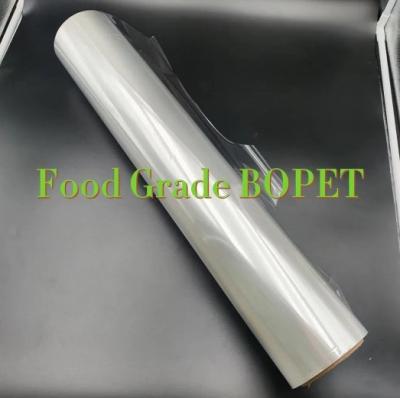 China Shandong High Temperature Resistance BOPET Clear Film food Grade Printing PET For Bag Packaging for sale