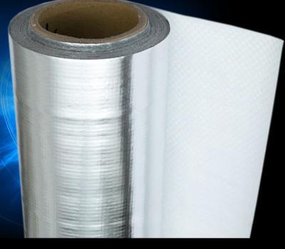 China hoja reflexiva compuesta del aislamiento de 0.12m m PE, papel de papel de aluminio de 0.16m m en venta