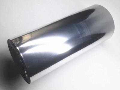 China Glossy 20um 25um  Silver Metalized cpp Fill in roll for packaging and printing for sale