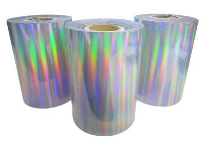 China BOPP Transparent Holographic Bopp Film ,  multilayer packaging film bopp holographic film for sale