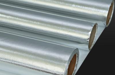 China Tela del aislamiento térmico del paño de la fibra de vidrio del aislamiento del papel de aluminio en venta