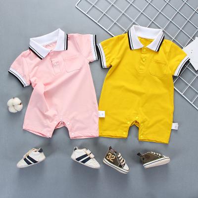 China Cozy Baby Clothes Summer Baby Rompers Clothes Romper Newborn Baby Boy Overalls for sale