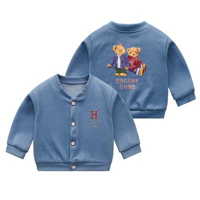 China Latest Cute Anti-Shrink Long Sleeve Baby Clothes Kids Clothing Babies Boys Cardigan Kids Coat Children's Cardigan for sale