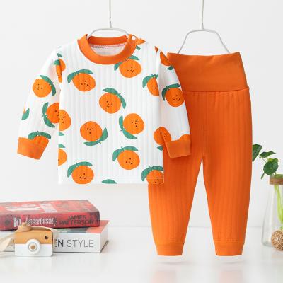 China Baby Thermal Underwear Set Autumn Clothes Long Trousers Warm Cotton Children Boys And Girls Pajamas for sale