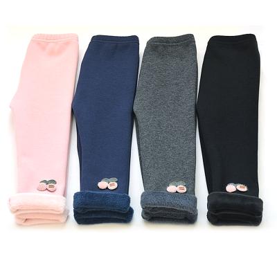 China Color Fade Proof Girls Cotton Leg Warmers Winter Keep Warm Soft Elastic Waist Leg Warmers For Baby Long Warm Pants for sale