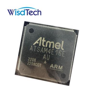 China IC MCU 32BIT 1MB UNDETERMINED FLASH 144LQFP ATSAM4E16EA-AUR for sale