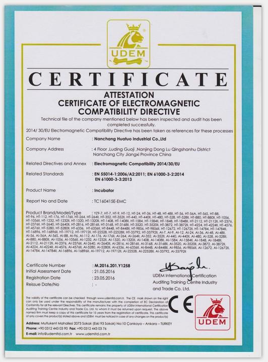 CE - Nanchang Huatuo Industrial Co., Ltd.