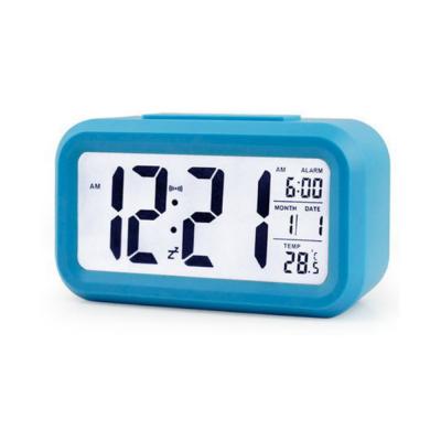 China Antique Creative Style LED Electronic Clock Digital Pendulum With Thermometer for sale