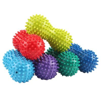 China Eco-Friendly Wholesale Yoga Ball Manufacturer Relieve Body Stress Color Can Be Customized Peanut Yoga Ball for sale