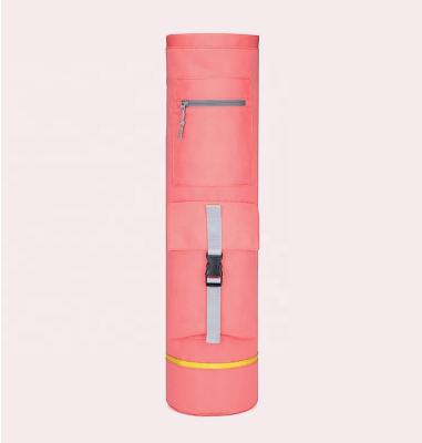 China Yoga Mat Bag Water Repellent Yoga Mats Cover Carrying Pack Zippered Mat Storage Bag Yoga Exercise Cylinder with Pocket for sale