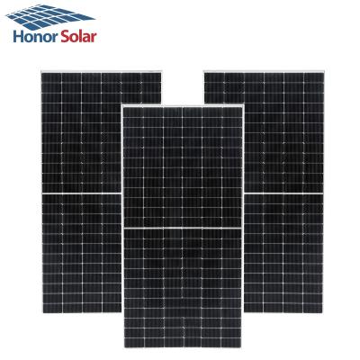 China Mono Silicon PV Solar Panel 640W 650W 655W 660W 132 Cell Solar Panel System Solar Panels With Renewable Solar Energy for sale