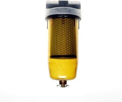 China Plastic Fuel Tank Filter Assembly 496 For Gasoline And Diesel Water Separate 30 Micron 25gpm Max With Zinc NPT Top Cover Replaces B10-AL for sale