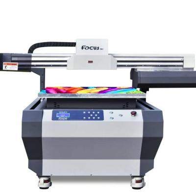 China A1 Inkjet Printing Machine Galaxy Jet x 6090 Mobile Phone Case 60 Glass Rotary Flatbed Phone/Leather/Card/Digital Printer 90cm UV for sale