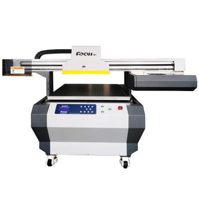 China Plastic Leather Glass PVC ABS Metal Acrylic Etc. wooden integrated stampante led printer a3 uv uv with varnish flat bed uv led printer for sale