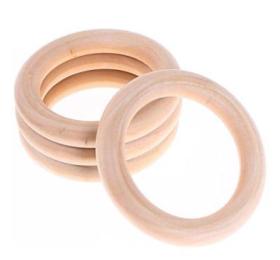 China Custom Unfinished Natural Ring 60mm in Europe Beech Wood for sale