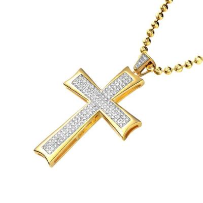 China Hip Hop Jasen Jewelry Brass Men's Cross Pendants for sale