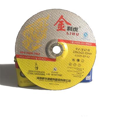 China Factory direct sale high efficiency 9 inch cutting disc high efficiency grinding wheel for sale