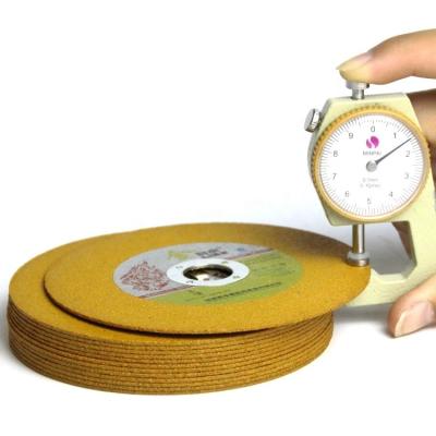 China Super Thin Abrasive Single Net Abrasive Cutting Disc 1.5mm Metal Cutting Disc 4 Inch Durable for sale