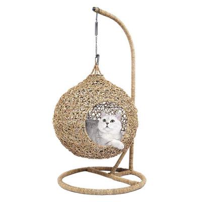 China Best Selling Luxury Cats Pet Supplies and Relieve Cat Swing Egg Hanging Chair for sale