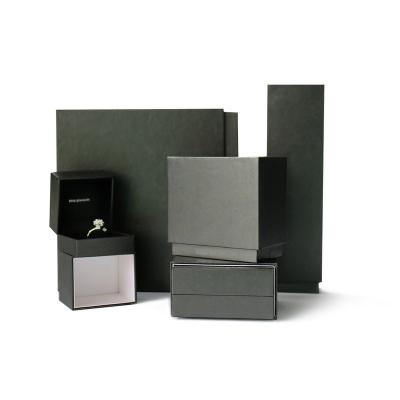 China Eco - Friendly Luxury Special Eco Jewelry Packaging Paper Box For Ring Necklace for sale