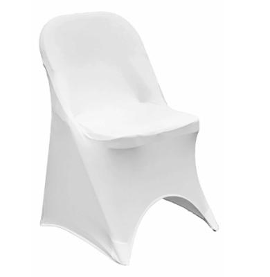 China China Factory Supply Durable Folding Spandex Chair Cover For Wedding Events Party for sale