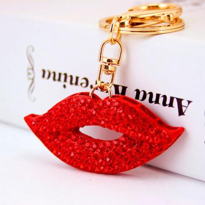 China 2020 Kiss Cute Kpop Japan Metal Key Chain Key Ring Chain for sale