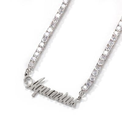 China Fashion Pendant All-match Style New Stainless Steel Is Hip Hop Hip Hop Necklace Female Clavicle Chain for sale