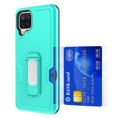 China Hot Sales Credit Card Holder Phone Case Phone Case Credit Card Holder PC TPU Phone Cover Smartphone Case For LG Pen 7 4G 5G for sale