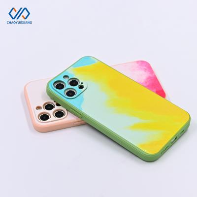 China Shockproof For iphone 13 12 11 pro Max Hot Selling Colorful 2MM Silicon TPU Case With Microfiber Inside For iPhone 13 Pro Max Phone Cases for sale