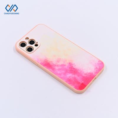 China Shockproof PC+TPU chartlet IMD back case for iphone 13 12 11 case bumper cover for sale