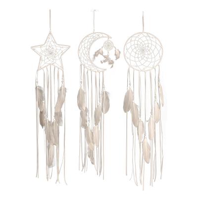 China Hot Selling Dream Catcher Modern Simplicity Stars Dream Catcher Room Decoration Colorful Home Hanging Wall Hanging for sale