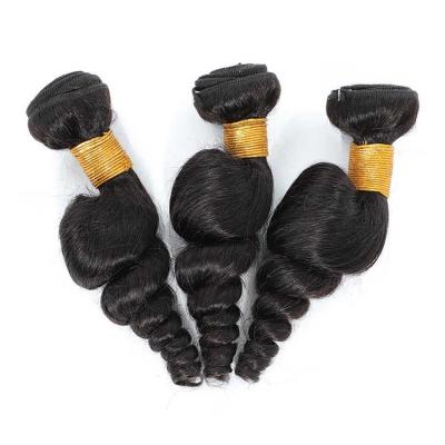 China Loose Wave Cambodian Raw Brazilian Peruvian Loose Wave Hair Bundles for sale